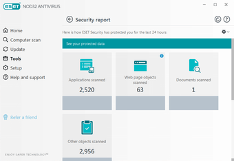 ESET NOD32 AntiVirus 32-b…の画像3