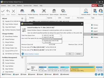 MiniTool Partition Wizardの画像4