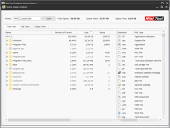MiniTool Partition Wizardの画像1
