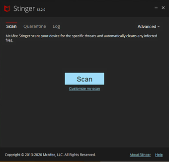 McAfee Labs Stingerの画像1