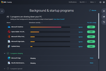AVG PC TuneUpの画像2