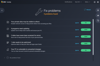 AVG PC TuneUpの画像3